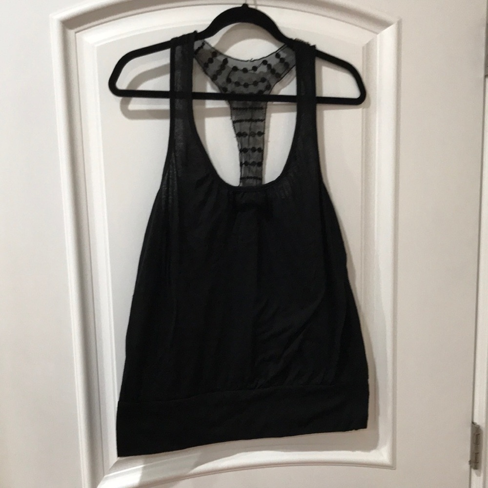 Lots of Love by speechless black beaded tank-top